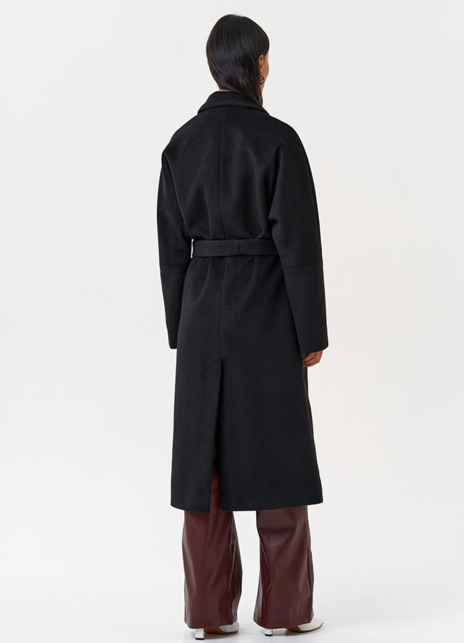 фото Женское пальто с английским воротником модель № 31209