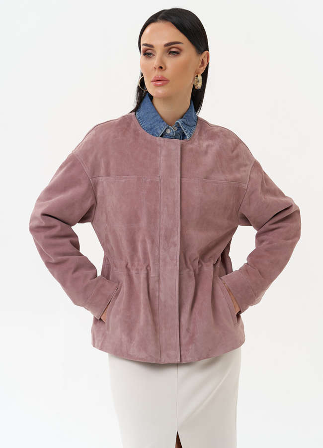 Куртка из натуральной замши  модель № 30094 в рассрочку