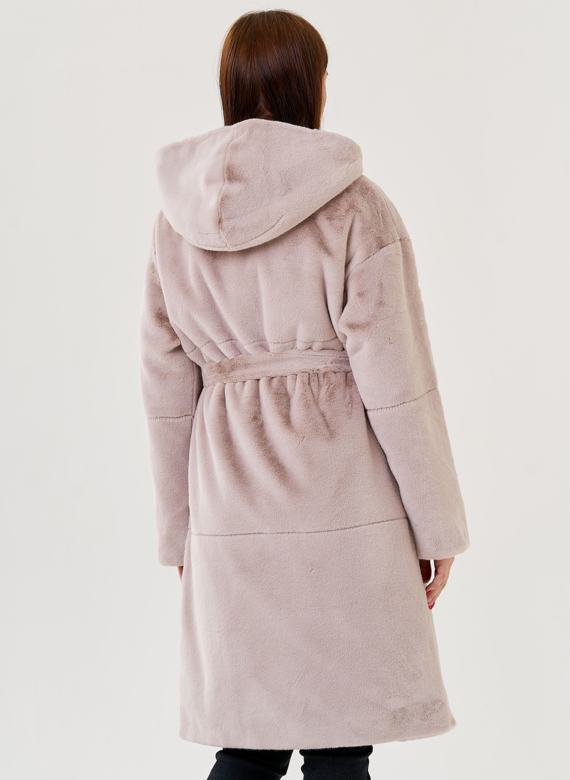 Пальто из искусственного меха