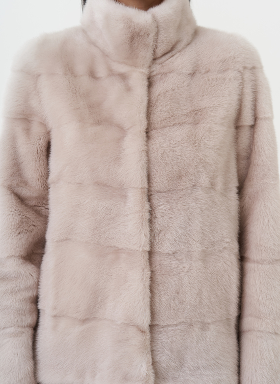 Шуба-трансформер из меха норки