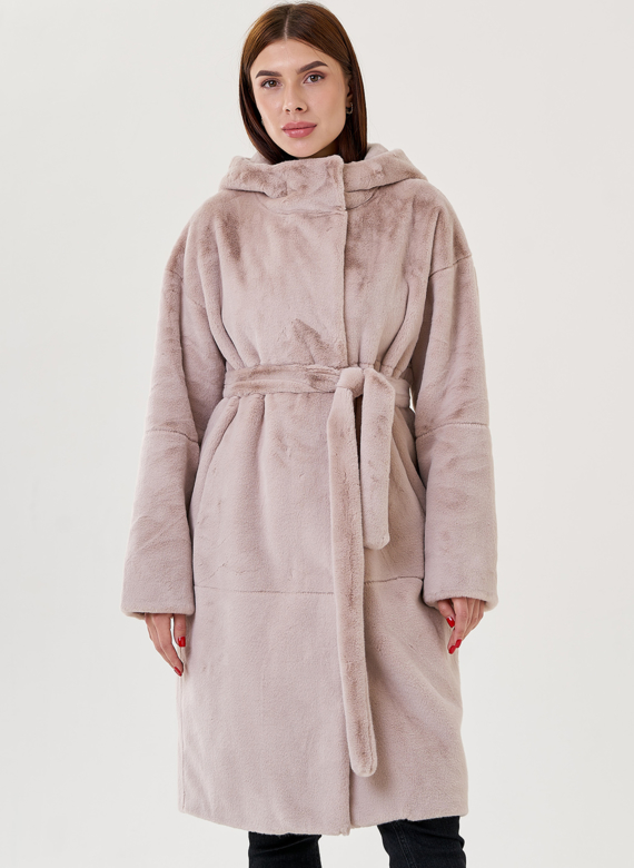 Пальто из искусственного меха